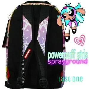 NWT Powerpuff Girls Backpack Sprayground Bliss Love Girls School Bag Pristine Sprayground Powerpuff Girls Backpack – DTLR main image 4